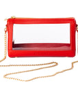 Violet Clear Bag