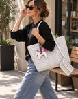 Luxury Women’s Tote Bag Large Capacity Shoulder Handbag for Work Travel