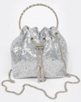 Women's Handbag Sequins Bucket Bag - NOHO - BYMANYC ® New York