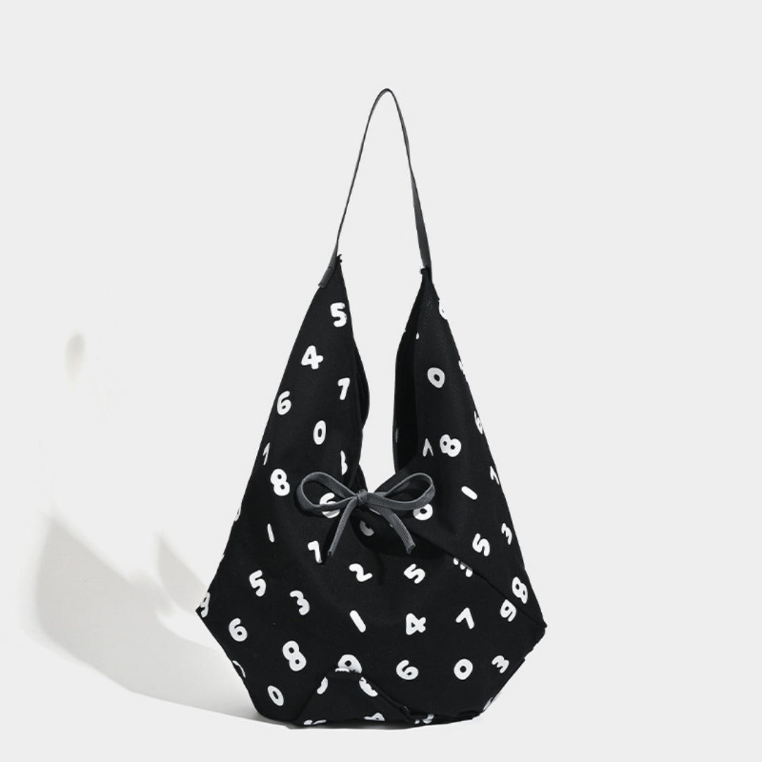 Printed Canvas Hobo