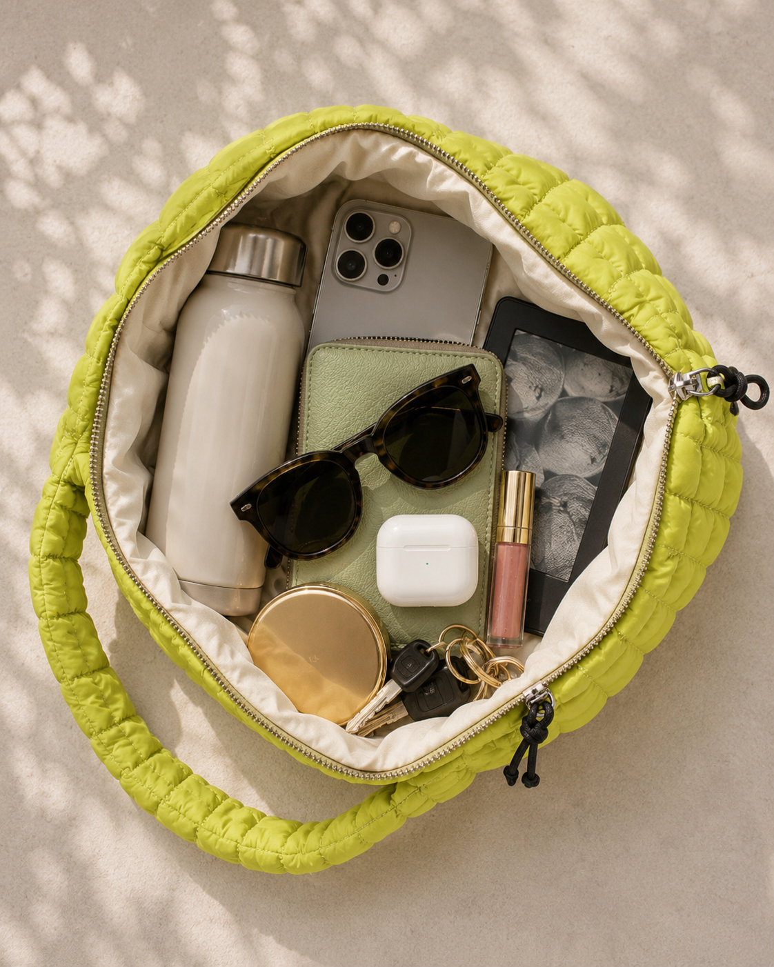 The Ashton | Puffer Hobo Tote | 10 Colors