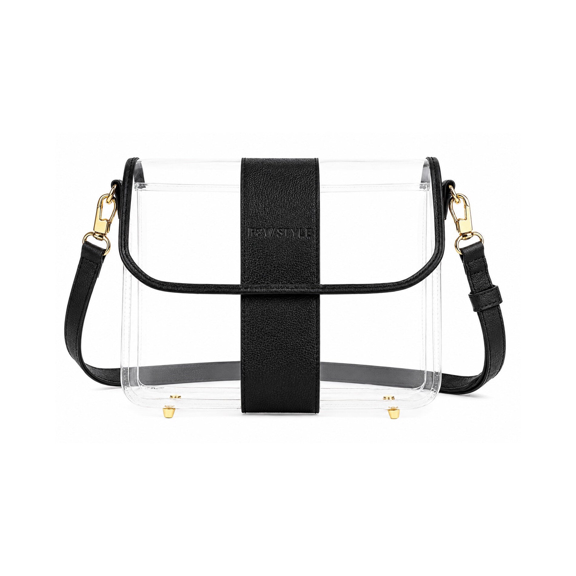 Crystal Clear Bag — Black