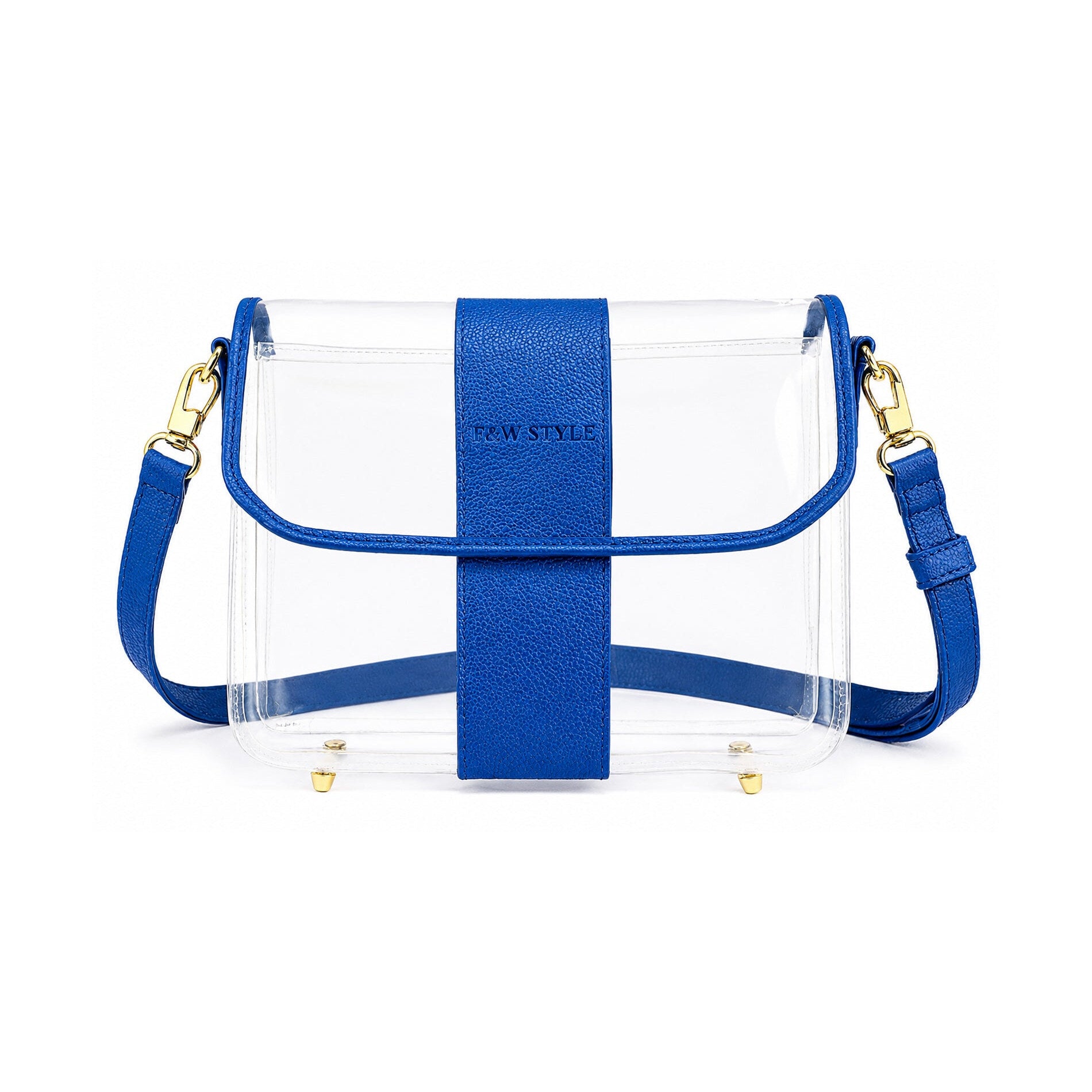Crystal Clear Bag — Blue