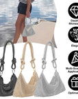 Women Glitter Evening Bags Shiny Rhinestone Lady Handbag Purses for Parties Wedding Cocktail