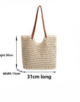 Grid-Knit Hobo
