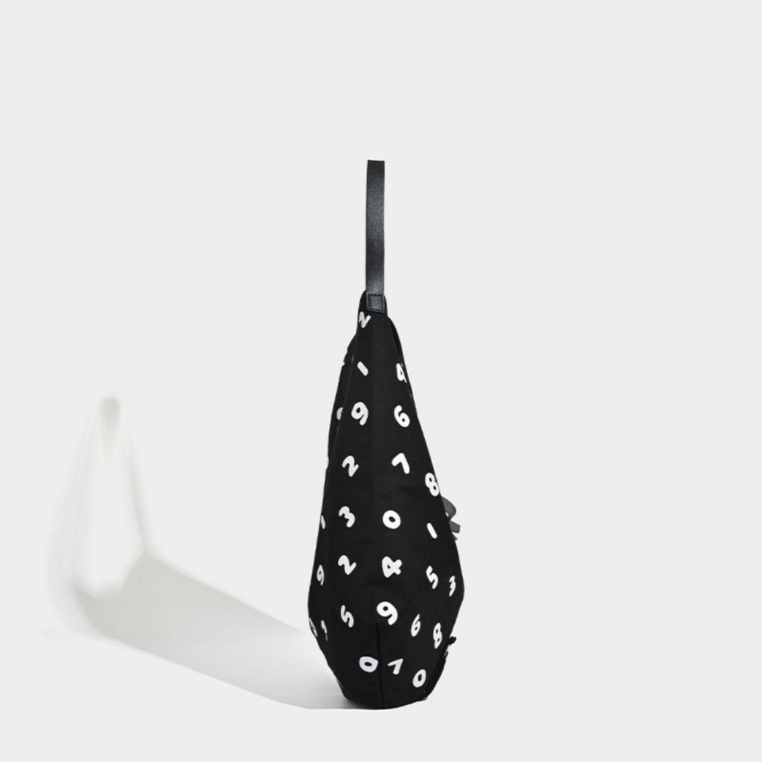 Printed Canvas Hobo
