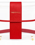 Crystal Clear Bag — Red