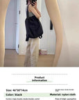shoulder sports nylon bag waterproof multi-purpose drawstring shoulder bag storage large capacity yoga bag hobo